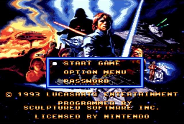 Super Star Wars back cover for Super Nintendo